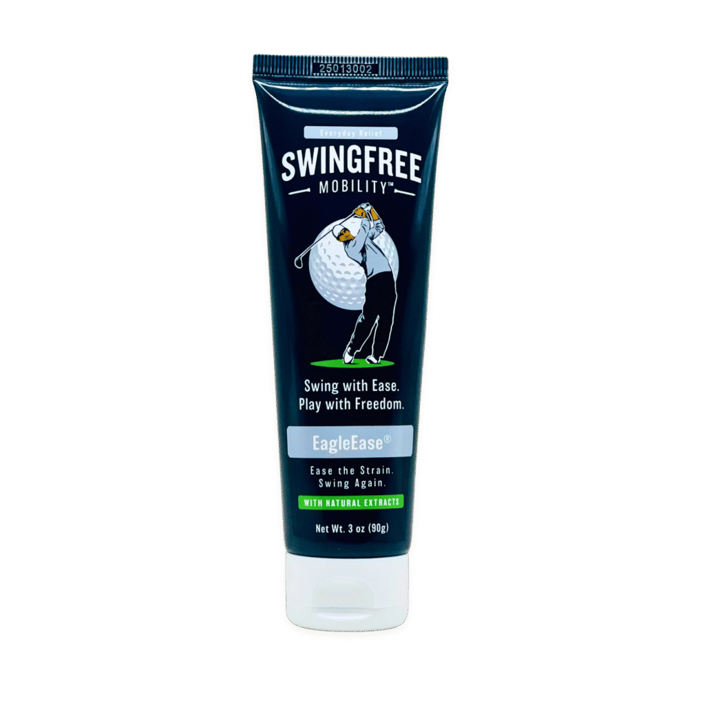 SwingFree EagleEase muscle and joint relief cream for golfers