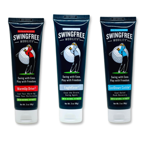 SwingFree Total Recovery Trio for Golfers and Athletes